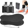 Generico Solette riscaldanti,Solette riscaldanti elettriche Elettrico portatile | Inserti per scarpe riscaldanti Uomini Donne