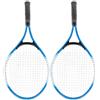 AOWINHIT Racchetta da Tennis per Bambini in Lega di Ferro, Racchetta da Pratica per Principianti con Borsa per il Trasporto per Giocatori Giovanili, Design Durevole Ed Ergonomico (Blu)
