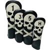 Zpengtai Coprimazze Da Golf 4 pezzi PU. Copertura da golf in pelle in Headcovers in Fit Atture Driver Fairway Wood Ibrido