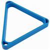 harayaa Porta Biliardo Triangolare Porta Biglie Triangolo Cornice Allineamento Supporto Posizionamento Plastica Leggera Resistente Scorrevole Ad Angoli Arrotondati Adatto per, 蓝色