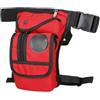 WANGBINGXING Marsupio Gamba Moto Borsa Da Gamba, Coscia In Tela Uomo A Tracolla Multifunzionale for Motocicletta Cintura for Culla(Red)
