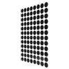 SHINEOFI Billiard DOT Sticker, Sticker DOT di Posizionamento per Tavolo da Biliardo e Tavolo da Snooker, Nero, Carta Autoadesiva, Taglio Preciso, per Marcatura su Panno