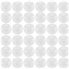 KHBUAB 30 Pezzi Adesivo Antiscivolo in PVC per Snowboard e Tavola da Sci, Tappetino Antiscivolo per Appoggio del Piede Singolo, Accessorio Outdoor per Snowboard e Sci