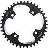 DUANSIYU Corone per Bicicletta Mountain Bike CNC Stretto Largo Catena Ruota 104 BCD 32T 34T 36T 38T 40T 42T Disco Dentato Positivo Negativo Singolo(32T)