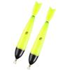 Generic 2Pcs Boe Galleggianti Galleggiante Da Pesca Luce di Illuminazione Notturna Galleggiante di Pesca Float Glow Light Stick per bobine illuminate Notte Bobb