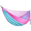 FOELANNE Amaca in Nylon | Multicolor piccolo: campeggio all'aperto, giardino, balcone, cortile, decorazioni for la casa