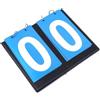 CAFFEN Segnapunti Tabellone segnapunti Digitale da Tavolo for Calcio, pallavolo, Basket(2 Blue Scoreboard)