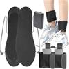 Generico Solette riscaldanti,Solette riscaldanti elettriche Elettrico portatile | Inserti per scarpe riscaldanti Uomini Donne