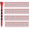 Generisch Tee da golf in legno, tee da golf alti, portatile assortito | GolffMark - Palline leggere in legno, accessori per allenamento da golf, competizioni
