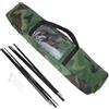BildeeMait Tenda da campeggio ultraleggera per 1-2 persone, impermeabile, mimetica, tenda da trekking con parasole e tetto in rete, riparo portatile per zaino in spalla per giardino all'aperto