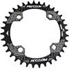 DUANSIYU Corone per Bicicletta Chainring 10. 4bcd. Ovale/Round MTB. CrankSet Mountain Bike 3 2T 34T 36T 38T Parti della Piastra del Dente Catena Ruolo delle Parti MTB