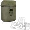 CZMYCBG Borsa Utility Militare,borsa di Sostentamento MOLLE Dell'esercito Americano | Borsa Medica Tattica, Borsa da Assalto MOLLE per Airsoft, Accessorio da Trekking, Kit Mimetico