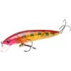 Minhe Esca dura da pesca a forma di minnow, 1 pezzo, 10 cm, 9 g, per spigola, luccio, attrezzatura da pesca artificiale, realistica, nuoto, movimento, materiale ABS per gli appassionati di pesca (9#)
