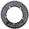 DUANSIYU Corone per Bicicletta Bici a Scatto Fisso con Corona Tonda 144BCD 44 46 48 50 52 54 56 56T Ruota dentata 144 Bcd Dente 1/2 * 1/8(44T)