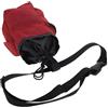 Amosfun Sacca Magnesite Arrampicata, Borsa Bouldering Oxford Rosso, Chiusura Regolabile, Tasche con Zip, per Arrampicata, Bouldering, Ginnastica e Sollevamento Pesi