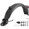 Generic Parafango Posteriore in Alluminio for Xiaomi M365 PRO Pro2 1S Mi 3 Scooter Elettrico Aggiornamento Parafango Parafango Pneumatico Splash Parafango Parti(B)