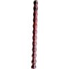 Generic Righello Qigong per Tai Chi fatto a mano, 45 cm, in palissandro naturale, per arti marziali Taiji Kungfu Bang lucidato in legno massello, bastone tradizionale cinese per allenamento