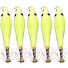 Generic 5Pcs Squid Jig Ganci Da Pesca Seppie Manica Squid Jig Esche Pesca Notturna Esche In Acqua Salata Accessorio Manicotto Artificiale Esche Gancio