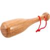 CHILDWEET Baseball Glove Shaping Hammer, Glove Break in Mallet in Rubber Wood, One-Piece Solid Construction, Precise Pocket Deepening for Youth And Adult Players