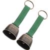 Toddmomy Campanello da Escursione Anti-smarrimento 2 Pezzi Verde Vintage