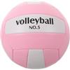 DOITOOL Pallone da Pallavolo Anti Scivolo in Pvc Rosa, Taglia 5 Ufficiale
