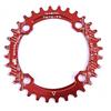 DUANSIYU Corone per Bicicletta Anello a Catena da 1pc 32T 104 BCD. Piastra dentellare Stretta Rotonda Denti 3 a MTB. Bike in Mountain Bike(Red)