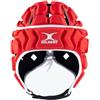 Gilbert Casco da rugby Gilbert Octane, rosso/bianco, taglia S