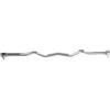 ZQINGQING Accessori Palestra Gym 1.2m LAT Pull Down T-Bar Straight/Curved Rod for Biceps Triceps Arm Strength Training Pulley Fitness System Accessories(Bent Rod)