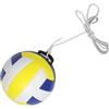 minkissy Pallavolo Allenamento con Corda in Pvc da Regolabile | Controllo Stabile e Pratica in Solitaria, per Principianti e Giovani, Uso Indoor e Garage