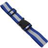 Garneck Cintura Riflettente Regolabile per Elastica Corsa Blu Notturna