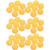 Alipis Palline da Ping Pong Cuciture Gialle Senza Scritte 100 Pezzi 40mm