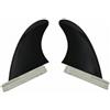 harayaa da Surf Pinna Tavola Surf Accessori Deriva Stabilità Controllo Curva Profilo Curvo Antidrag in Nylon E Fibra di Vetro per Manovrabilità Adatte a Acque Costiere Pratica Quotidiana Vacanze