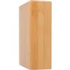 Hemobllo Yoga Bolster e Portatile Superficie Liscia in Bambù Naturale Mattone per Allenamento Yoga per Home Fitness