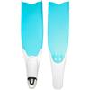 harayaa da Nuoto da Immersione da Lunghe Propulsione con Pala Allungata Diagonali in con Scarpetta Chiusa Confortevole Adatte per Snorkeling Allenamento in , Blu E Bianco , S 35-36