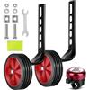 Generico Ruote Da Allenamento Per Bambini - Set Di Ruote Da Allenamento Per Bici Per | Ruote Da Allenamento Per Bici | Ruote Da Allenamento Per Bici Da Cross | Per L'allenamento Di Biciclette Di Lunga D