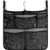 HomeVortex Borsa da nuoto in rete nera 61 x 50,8 cm con ganci