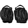 VILLCASE Ghette Anti-Sabbia e Anti-Neve per Scarpe da Trekking, Ghette da Escursionismo Oxford 420d, Nere, Protezione Piedi, per Trail Running e Campeggio