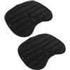 WRITWAA 2 Pezzi Cuscino per Schienale Kayak in Spugna Resistente all'Usura, Facile da Installare, Supporto Confortevole per Sedile Canoa, per Kayak da Esterno