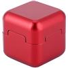 LIYJTK Porta gessetti da Biliardo per Biliardo, Porta gessetti magnetici, in Alluminio, con Punta Mini Stecca (Rossa)