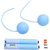 Alomejor Corda per Saltare Senza Fili Intelligente con Contatore, | Manico ABS/TPR/PVC, Dati Hall, Uso Domestico, Allenamento Compatto, per Anziani e Bambini, Batteria LR44, Attrezzo Fitness