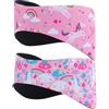LIFKICH 2 Pezzi Fascia da Nuoto in Neoprene Protezione Orecchie Regolabile per Adulti per Bagno e Uso Quotidiano
