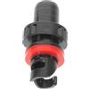 POPETPOP Adattatore per Pompa da Paddle Board Nero in Plastica 21, 6 Mm