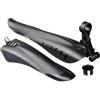 SkyjOy Parafango MTB 2 Pezzi Parafango for Bicicletta PP Plastica Morbida Adatto for Biciclette Ammortizzatore Posteriore Bici Addensare Accessorio di Protezione dagli Schizzi