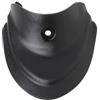Generico 1 Pezzo di Protezione for parafango for Bicicletta Nera, Copertura a Coda Pesce, for for Bici da Strada MTB in plastica, Accessori for Ciclismo
