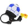 POPETPOP Campanello Segnalazione a in per Bici Forma e Pallone da Calcio Lega Alluminio Resistente di Sicurezza Ciclismo e Bici da Strada