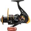 Nutup Mulinello da pesca Spinnings DC per serie 5. per 2:1 13 cuscinetti potenza frenante per acqua salata (modello nero 2000)