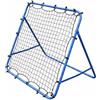 UnifearPro Rete di Sportiva Rete Allenamento Calcio Rete Reazione Rapida Telaio Acciaio Resistente Rete Pieghevole E Trasportabile Adatta per Passaggi Stop, Blu
