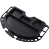 Amosfun Supporto Manutenzione Bici Nero in PC Vassoio, per Road Bike