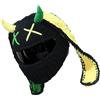 Generic Conigli Orecchio Moto Caschi Coperture Lavorato A Maglia Peluche Protezioni Pieno Del Viso Coperture per Riders Motocyling Gear Peluche Caschi