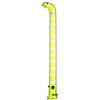 Pegciuho Boa di Segnalazione Subacquea Boa Segnasub Boa di Superficie Boa Gonfiabile in Nylon Tpu per Indicazione in Acqua Aperta Adatta per Immersioni, Yellow, 1.8M